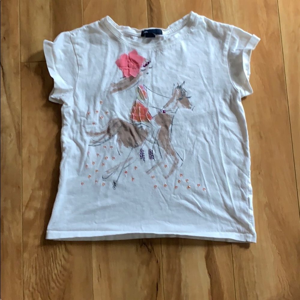 Girl on Horse Tee